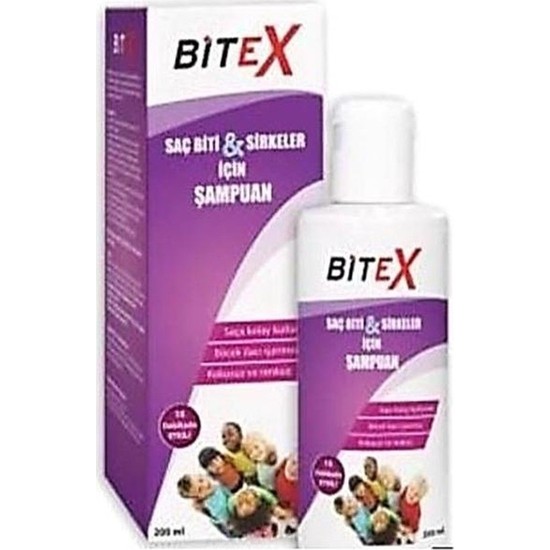 Bitex Saç Biti ve Yumurtaları Için Şampuan Tarak Hediyeli Fiyatı