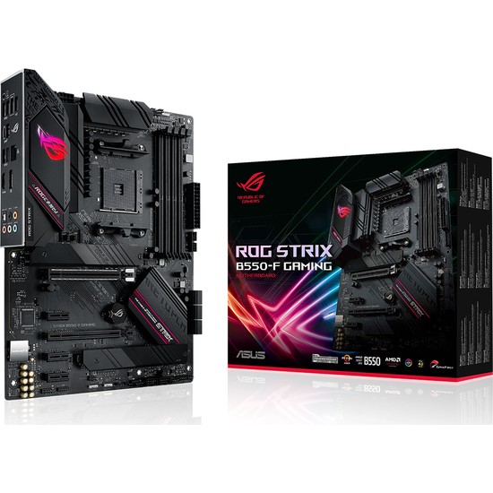 Asus ROG Strix B550-F Gaming Amd B550 (OC) DDR4 4600 MHz Am4 Atx Anakart
