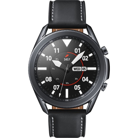 Samsung Galaxy Watch 3 (45mm) - Mystic Black - SM-R840NZKATUR (Samsung Türkiye Garantili)