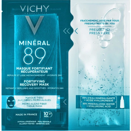 Vichy Mineral 89 Fortifying Recovery Mask - Cilt Bakım Maskesi 29G