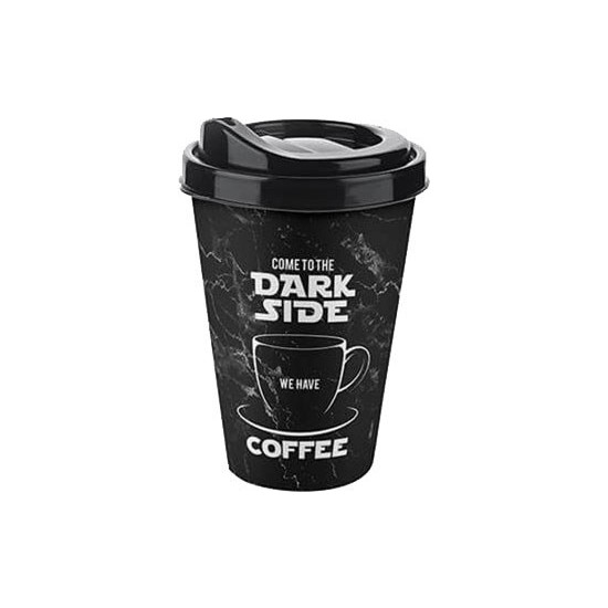 Intac Kapaklı Plastik Kahve Bardağı 400 ml Fiyatı