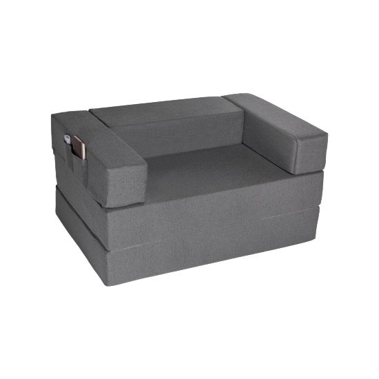 Homedius Comfy Yatak Olabilen Çift Kişilik Koltuk Gri Fiyatı