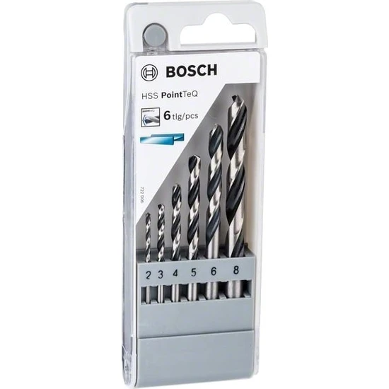 Bosch Hss Pointteq Delme Uç 6 Parça Metal
