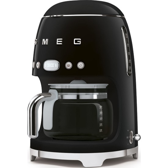 Smeg DCF02BLEU Filtre Kahve Makinesi Siyah Fiyatı