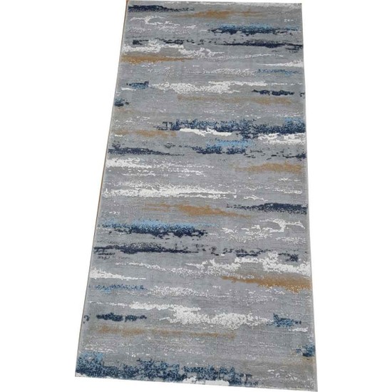 Vezirşah Halı Nirvana 9467 Mavi Serisi Yolluk 100 x 100 cm