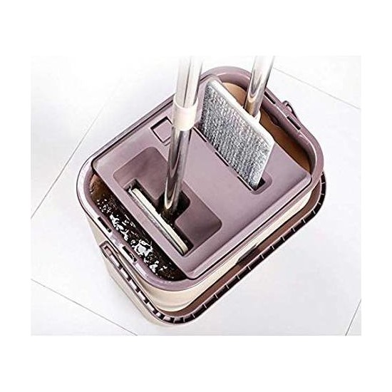 Spin Mop Tablet Mop Yer Duvar Silme Temizlik Paspas Seti +2 Fiyatı