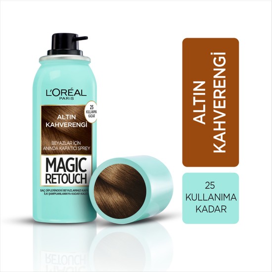 L'Oréal Paris Magic Retouch Beyaz Dipleri Kapatici Spray -  Altin Kahverengi