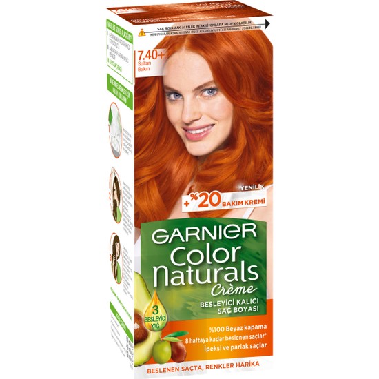 Garnier Color Naturals 7/4 - Sultan Bakırı Saç Boyası