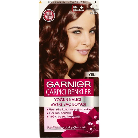 hepsiburada Garnier Çarpıcı Renkler 4.15 Buzlu Kestane