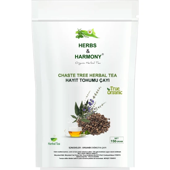 Herbs & Harmony Hayit Seed Herbal Tea Hayıt Tohumu Çayı 150 Gram