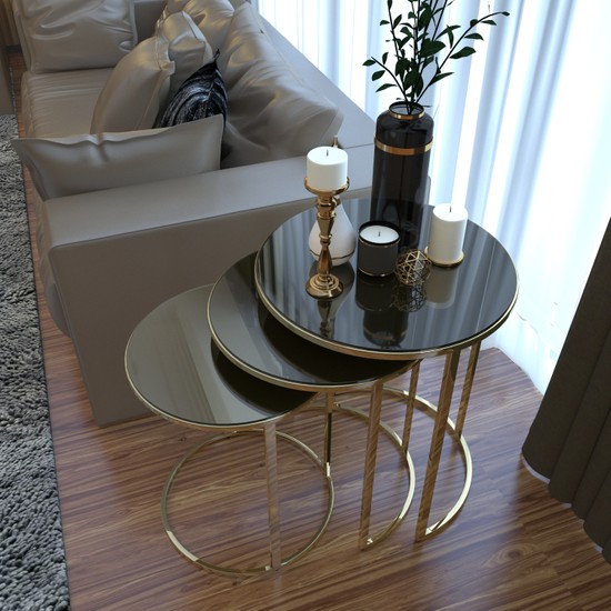 Tocco 1045 Beyza Zigon Sehpa Metal Ayaklı Fiyatı