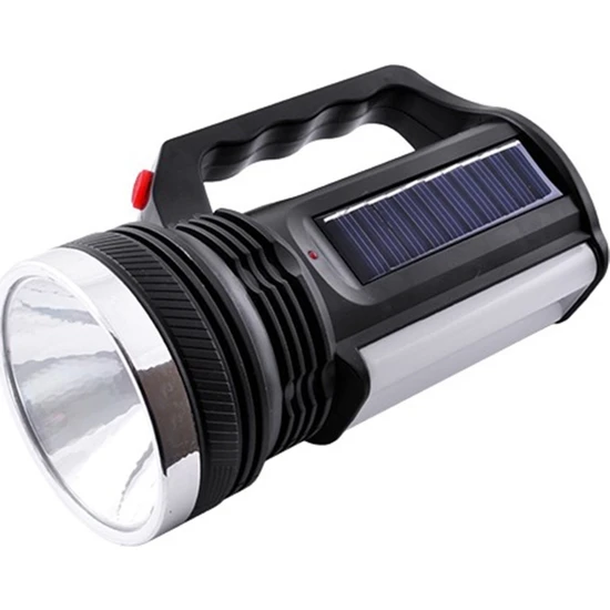 Yopigo 2836-T Güneş Enerjili Şarjlı Aydınlatma Cihazı 1W+16 LED Çift Yönlü El Feneri
