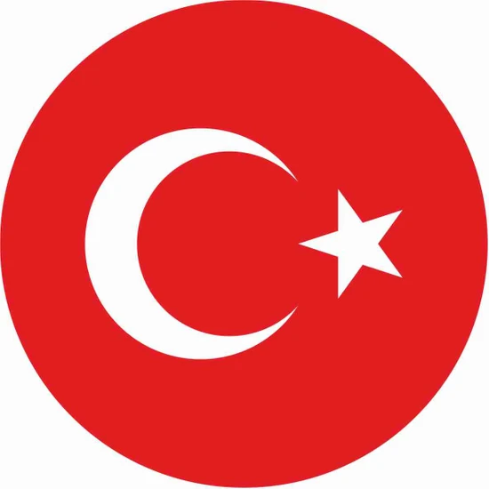 Sticker Atölyesi Türk Bayrağı Damla Sticker - 11030