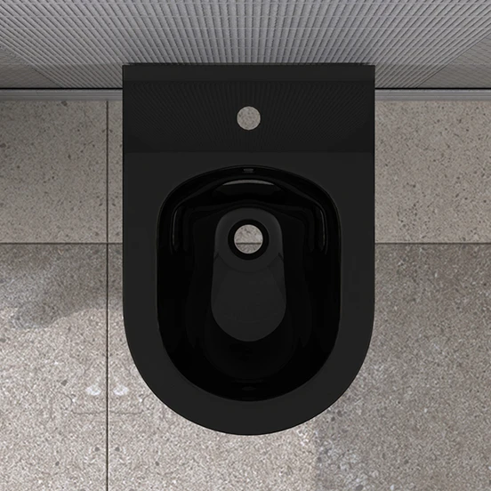 Resim Lucco Avva 53 Cm Rim Art Asma Bide Siyah 