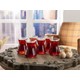 English Home Düz Cam 6li Çay Bardaği 125 Ml