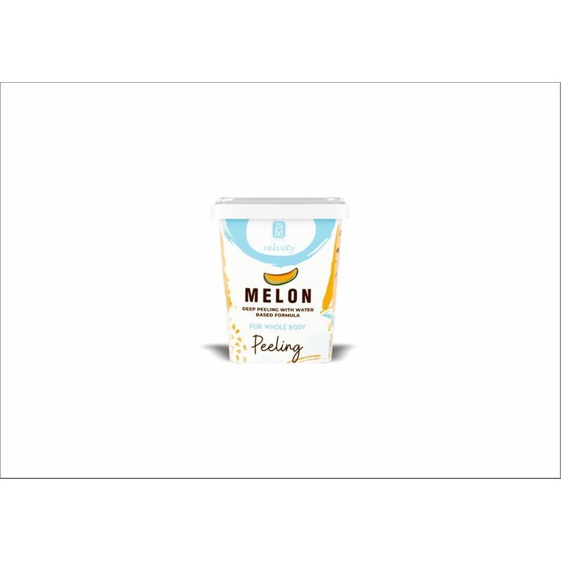 IDM Velvety Melon Kavunlu Yağ Bazlı Vücut Peelingi 400 ml