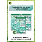 Garnier Göz Maskesi - Hyaluronik Kriyojel 3'lü Set
