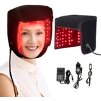 The Beauty Store Saç Çıkarma Güçlendirme Dolgunlaştırma Cihazı Kırmızı LED Işık Yüz Saç Yenileme Onarma Fototerapi Maskesi