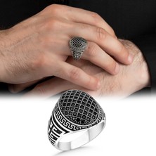 Argento Silver 925 Ayar Gümüş Erkek Yüzük