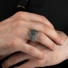 Argento Silver 925 Ayar Gümüş Erkek Yüzük