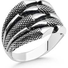 Argento Silver 925 Ayar Gümüş Erkek Yüzük