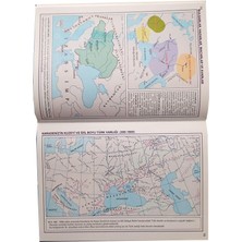 Tarih Atlası 53 Sayfa Renkli Açıklamalı 1 Adet Özyürek Tarih Atlas Kuşe Kağıt 17X24 Karton Kapak Renkli Orta Lise Için - Veli Şirin