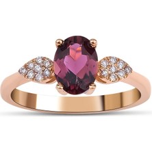 Mas Diamond Ametist Pırlanta Yüzük