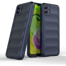 FitCase Samsung Galaxy A04 Optimum Lens Çerçeveli Silikon Kapak Kılıf