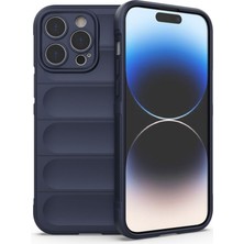 FitCase iPhone 14 Pro Max Optimum Lens Çerçeveli Silikon Kapak Kılıf