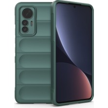 FitCase Xiaomi 12 Lite Optimum Lens Çerçeveli Silikon Kapak Kılıf