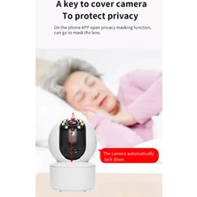 Ozmik CMR23 5g Mini Wifi Kamera Pan Tilt Alarm Yüz Izleme, Video Kamera Bebek Izleme Monitörü