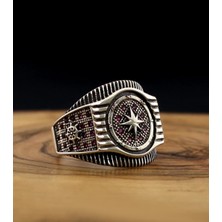 Argento Silver 925 Ayar Gümüş Erkek Yüzük