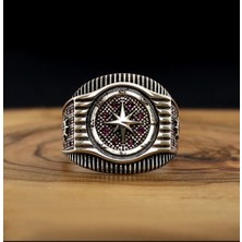 Argento Silver 925 Ayar Gümüş Erkek Yüzük