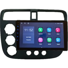 Conio Honda 2005 Civic Android Kablosuz Carplay Navigasyon Multimedya 9 Inch Ekran 2 GB Ram 32 GB Rom