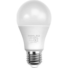 Maxled LED Ampul 6500K Beyaz Işık E27 - 9W