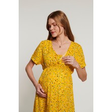 Lyn Mama Daisy Elbise - Sarı