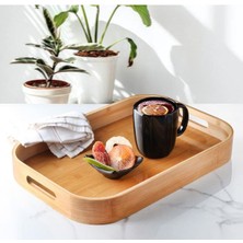Rossel Premium Bambu Tepsi Küçük 40x28 Cm G3302