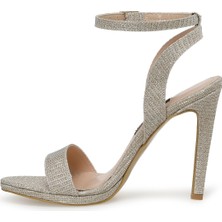 Nine West Lulle 3fx Altın Kadın Topuklu Sandalet