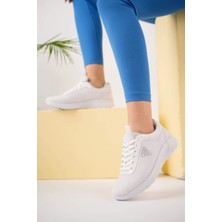Tarzbu Kadın Beyaz Günlük Spor Ayakkabı Sneaker 0001