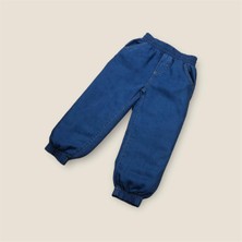 Denim çocuk golf paça pantalon 8051