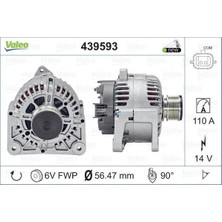 Valeo 439593-ALTERNATOR 14V 110A TG11C041 TG11C066 (Renault: Megane Iı)