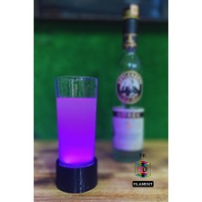 FK Filament Işıklı Rakı Bardağı Altlığı