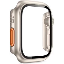 Cool Cold Apple Watch Ultra Yükseltme Case Pc Cam+Kılıf Su Geçirmez (40MM) Seri 7/6/se/5/4/3/2 Uyumlu Koruma