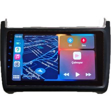 Conio Volkswagen POLO (2012-2017 yıl)2GB Ram 32GB Rom Hafıza Android sürüm 13 Multimedya Kablosuz Carplay Navigasyon 9 inç Ekran