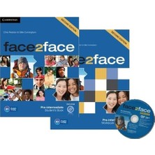 Cambro FACE2FACE Pre-Intermediate Student's Book + Workbook +Cd