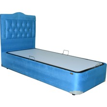 Bengi Ticaret Baza-Başlık Taytüy Turkuaz Renk Silin Kumaş Model Metal Çelik Fırın Boya  100*200CM El Yapım