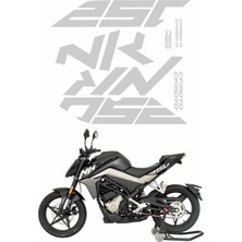Gogo Premium Cf Moto 250 Nk Sticker Seti Beyaz