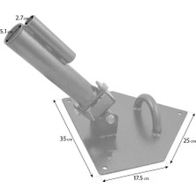 CrewSport T-Bar Rowing Sabitleyici Aparat - Rowing Bar - Mideye Çekiş Aparatı - Kanat Aparatı - Çekiş Aparatı