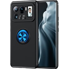 Pilanix Xiaomi Mi 11 Ultra Yüzüklü Manyetik Ravel Silikon Kılıf