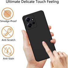 Dexmon Xiaomi Redmi Note 12 4g 3D Kamera Korumalı Fit Kalıp Soft Silikon Şık Liquid Case Kılıf